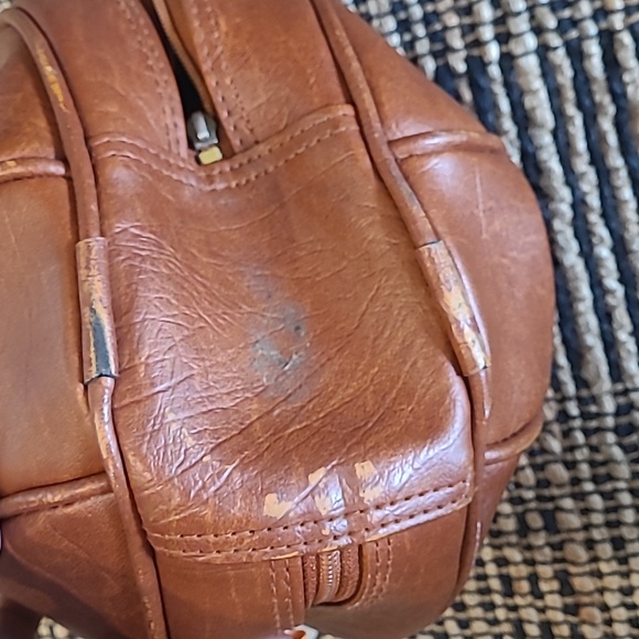 VINTAGE SPHERE LEATHER BOWLING BALL BAG - Picture 7 of 11